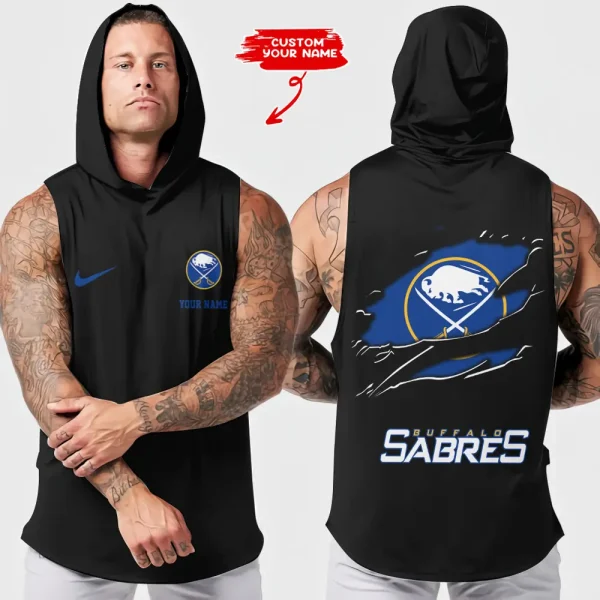 Buffalo Sabres NHL Sleeveless Pullover Hoodie Trending 2025 AZHTT122