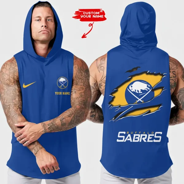 Buffalo Sabres NHL Sleeveless Pullover Hoodie Trending 2025 AZHTT122 - Image 2