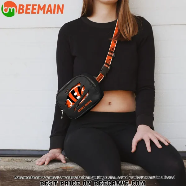 Cincinnati Bengals Crossbody Belt Bag SPTCBELTBAG007 - Image 3