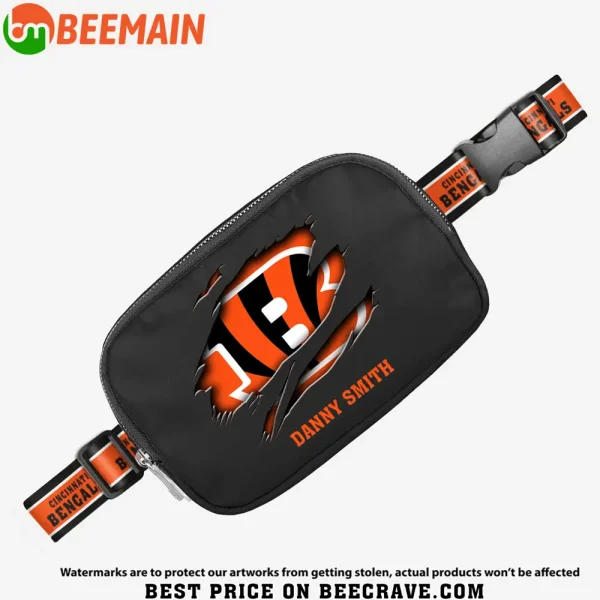 Cincinnati Bengals Crossbody Belt Bag SPTCBELTBAG007 - Image 4