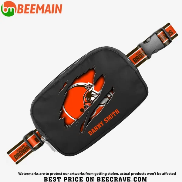 Cleveland Browns Crossbody Belt Bag SPTCBELTBAG008 - Image 4