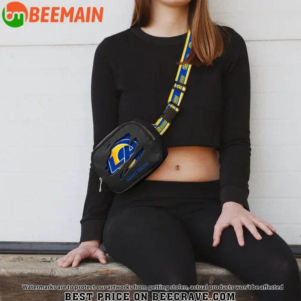 Los Angeles Rams Crossbody Belt Bag SPTCBELTBAG019 - Image 3