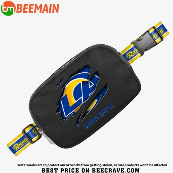 Los Angeles Rams Crossbody Belt Bag SPTCBELTBAG019 - Image 4