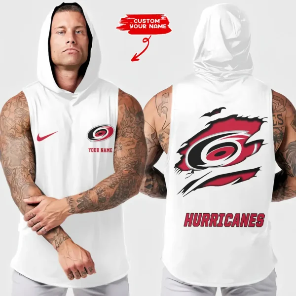 Carolina Hurricanes  NHL Sleeveless Pullover Hoodie Trending 2025 AZHTT124 - Image 3