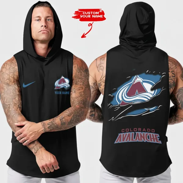 Colorado Avalanche NHL Sleeveless Pullover Hoodie Trending 2025 AZHTT126