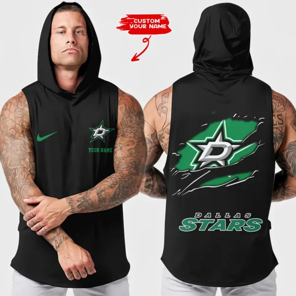 Dallas Stars NHL Sleeveless Pullover Hoodie Trending 2025 AZHTT128