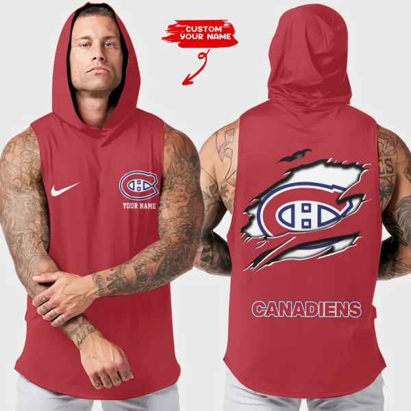 Montréal Canadiens NHL Sleeveless Pullover Hoodie Trending 2025 AZHTT134 - Image 2