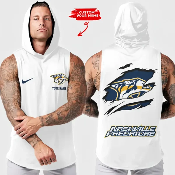 Nashville Predators NHL Sleeveless Pullover Hoodie Trending 2025 AZHTT135 - Image 3