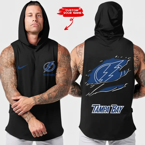 Tampa Bay Lightning NHL Sleeveless Pullover Hoodie Trending 2025 AZHTT143