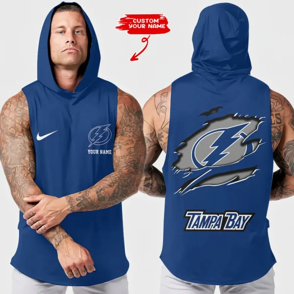 Tampa Bay Lightning NHL Sleeveless Pullover Hoodie Trending 2025 AZHTT143 - Image 2