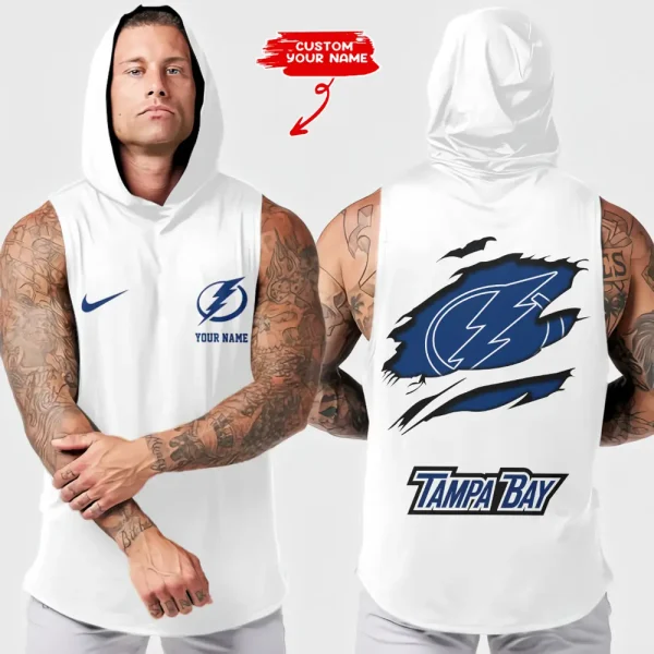 Tampa Bay Lightning NHL Sleeveless Pullover Hoodie Trending 2025 AZHTT143 - Image 3
