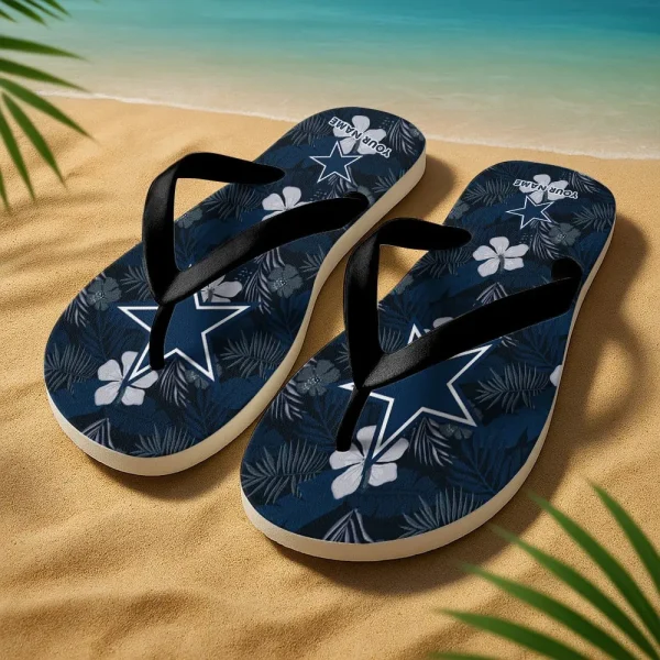 Dallas Cowboys New Flip-Flop Summer Pattern