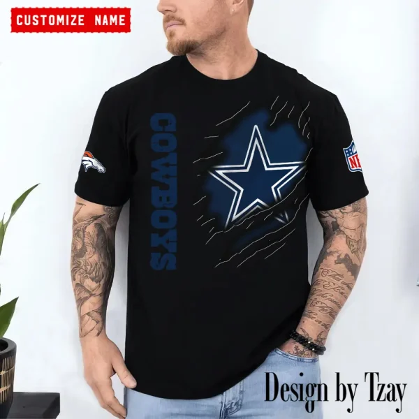 Dallas Cowboys Summer Fashion Casual T-Shirt Gift For Sport Fans AZTS1062