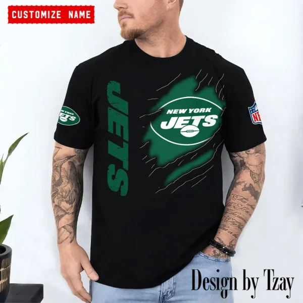 New York Jets Summer Fashion Casual T-Shirt Gift For Sport Fans AZTS1065