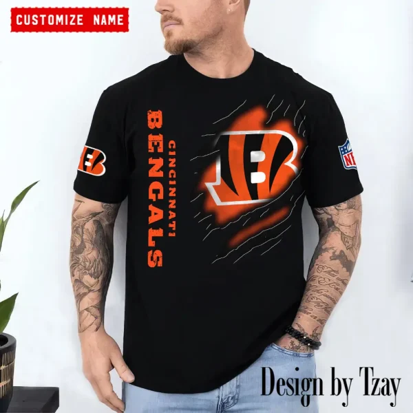 Cincinnati Bengals Summer Fashion Casual T-Shirt Gift For Sport Fans AZTS1070