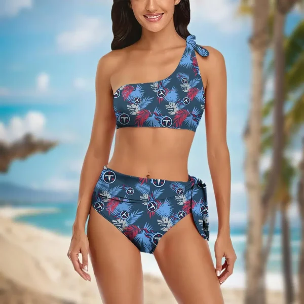 Tennessee Titans Women’s One-shoulder Two Piece Swimsuit Set