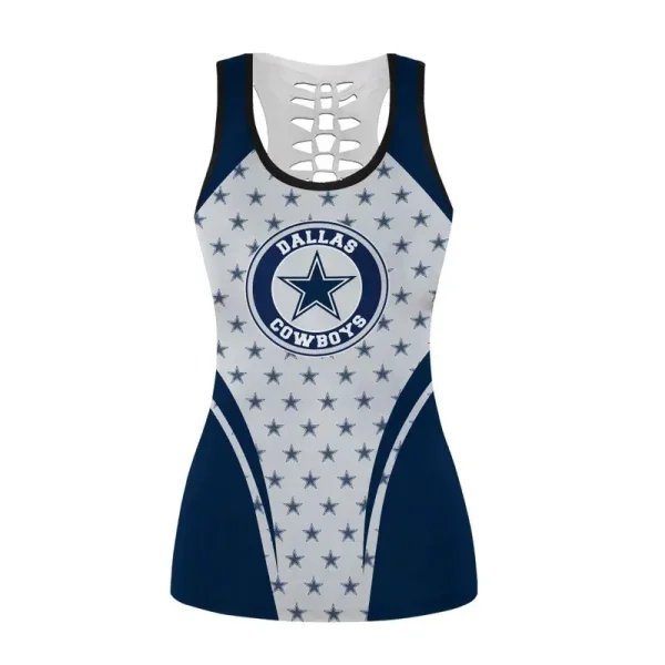Dallas Cowboys Combo Hollow Tank Top Sports Shorts - Image 2
