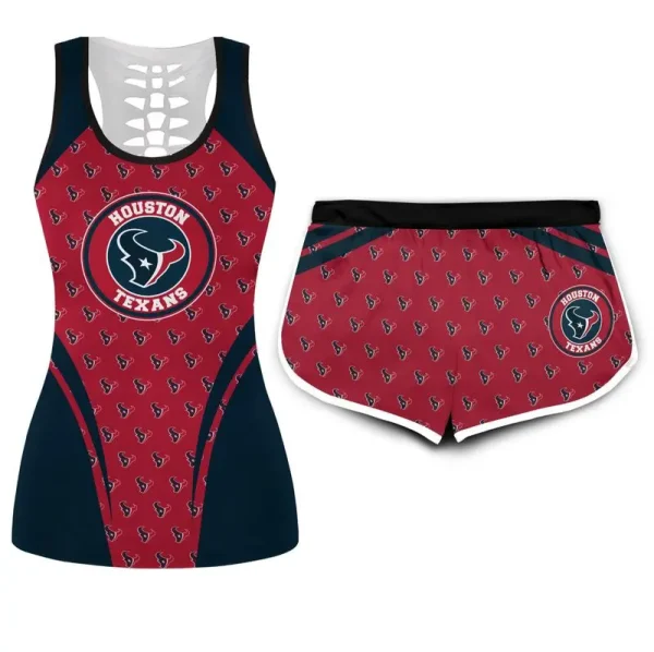Houston Texans Combo Hollow Tank Top Sports Shorts