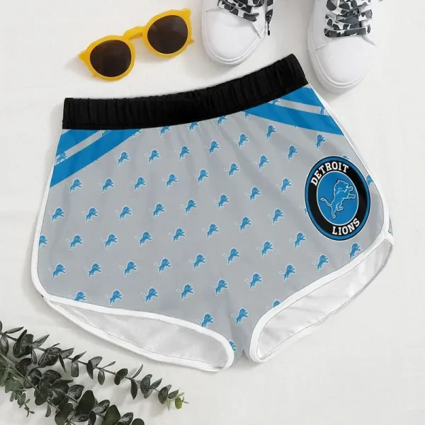 Detroit Lions Combo Hollow Tank Top Sports Shorts - Image 2