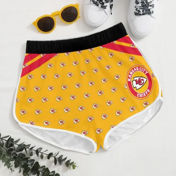 Kansas City Chiefs Combo Hollow Tank Top Sports Shorts - Image 2