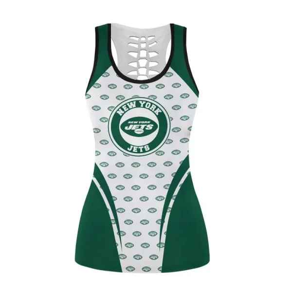 New York Jets Combo Hollow Tank Top Sports Shorts - Image 3