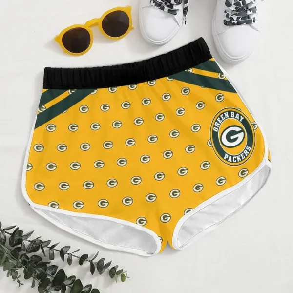 Green Bay Packers Combo Hollow Tank Top Sports Shorts - Image 2