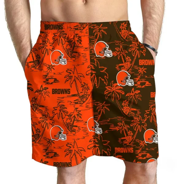 Cleveland Browns Casual Men's Drawstring Shorts Trending 2025 BGSHORT168
