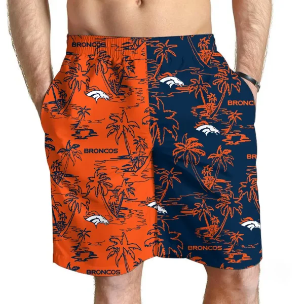 Denver Broncos Casual Men's Drawstring Shorts Trending 2025 BGSHORT170
