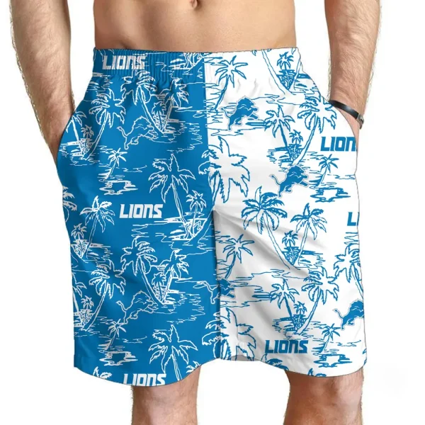 Detroit Lions Casual Men's Drawstring Shorts Trending 2025 BGSHORT171