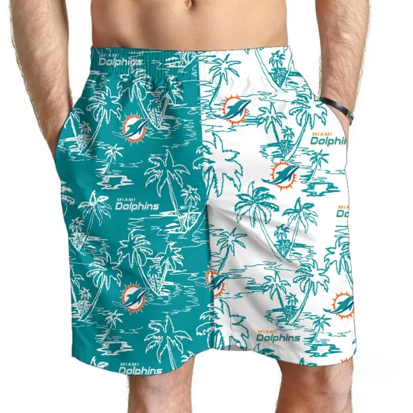 Miami Dolphins Casual Men's Drawstring Shorts Trending 2025 BGSHORT180