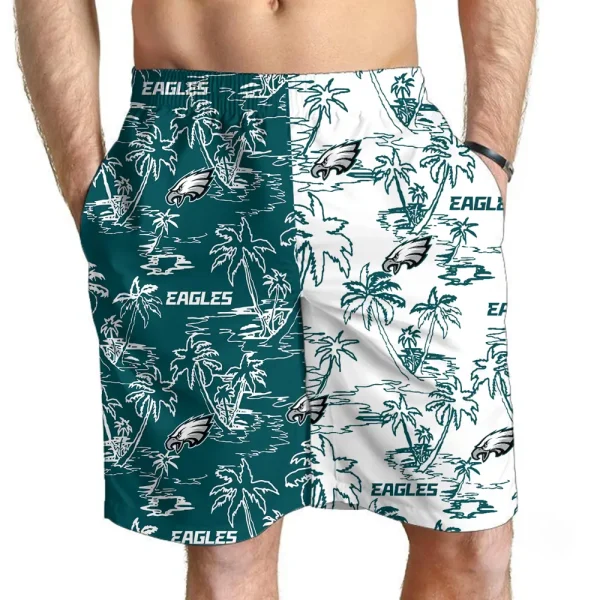 Philadelphia Eagles Casual Men's Drawstring Shorts Trending 2025 BGSHORT186