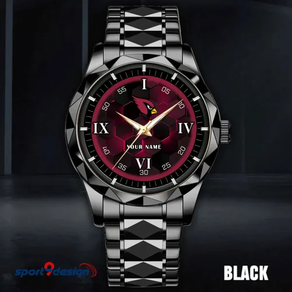 Arizona Cardinals Luxury Diamond Men Wristwatch Trending 2025 SPTDMW098 - Image 3