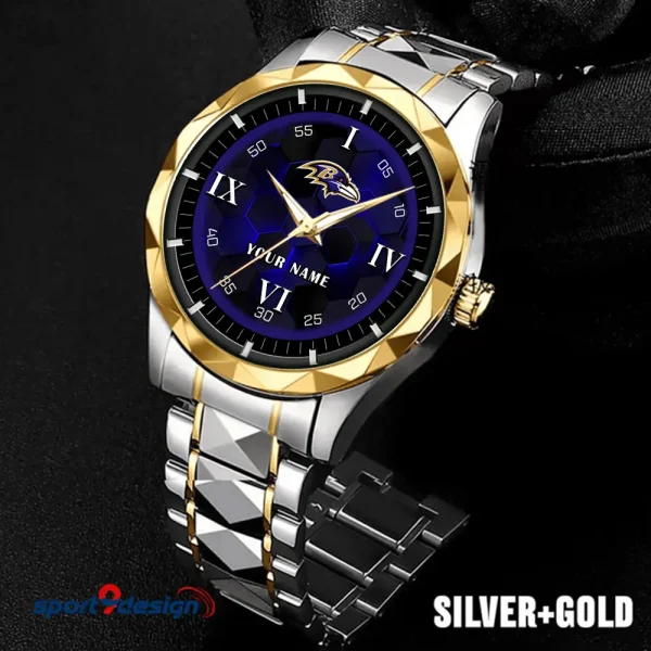 Baltimore Ravens Luxury Diamond Men Wristwatch Trending 2025 SPTDMW100