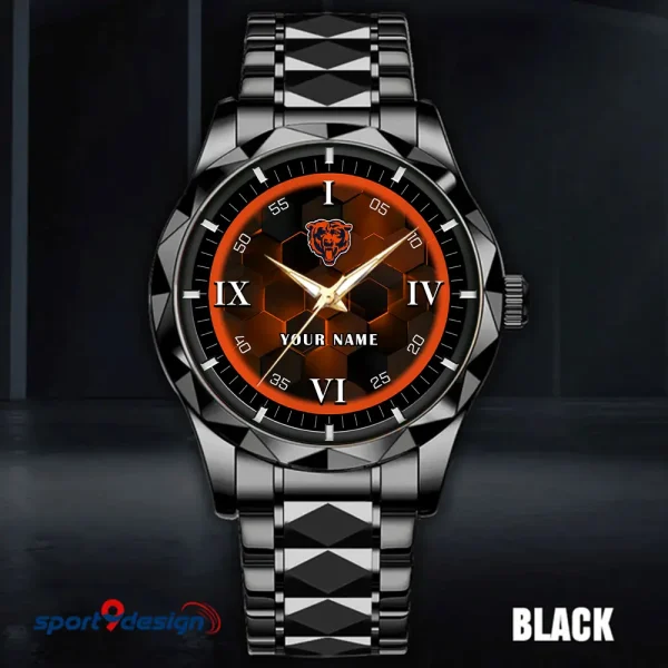 Chicago Bears Luxury Diamond Men Wristwatch Trending 2025 SPTDMW103 - Image 2