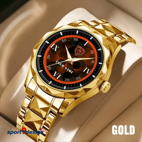 Chicago Bears Luxury Diamond Men Wristwatch Trending 2025 SPTDMW103 - Image 4