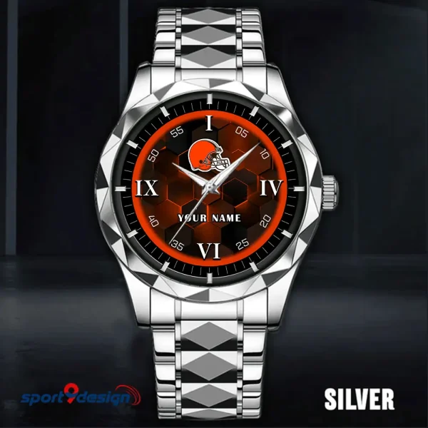 Cleveland Browns Luxury Diamond Men Wristwatch Trending 2025 SPTDMW105 - Image 2