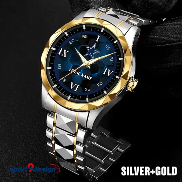 Dallas Cowboys Luxury Diamond Men Wristwatch Trending 2025 SPTDMW106