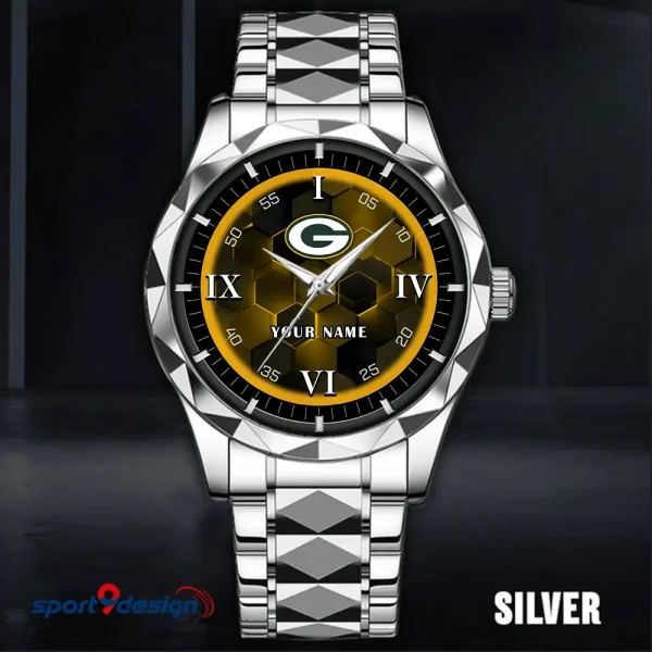 Green Bay Packers Luxury Diamond Men Wristwatch Trending 2025 SPTDMW109 - Image 2
