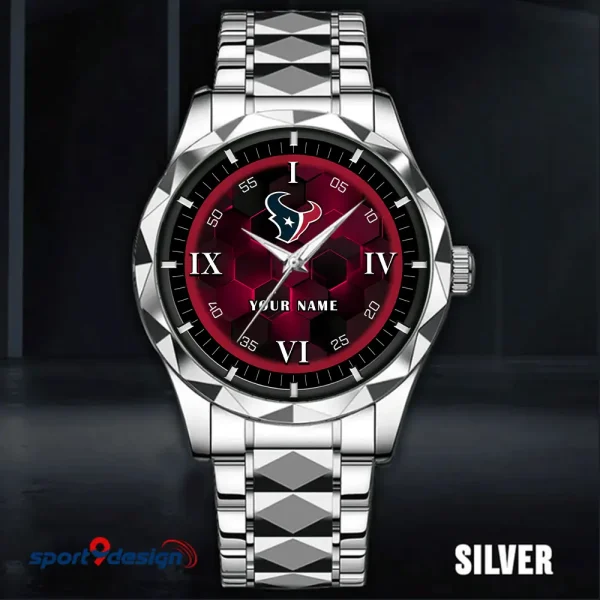 Houston Texans Luxury Diamond Men Wristwatch Trending 2025 SPTDMW110 - Image 2