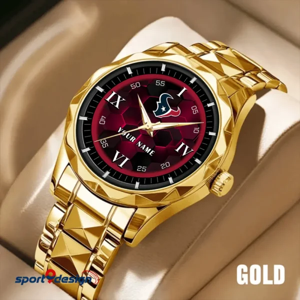 Houston Texans Luxury Diamond Men Wristwatch Trending 2025 SPTDMW110 - Image 5