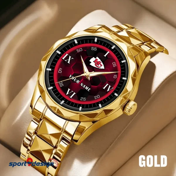 Kansas City Chiefs Luxury Diamond Men Wristwatch Trending 2025 SPTDMW113 - Image 3