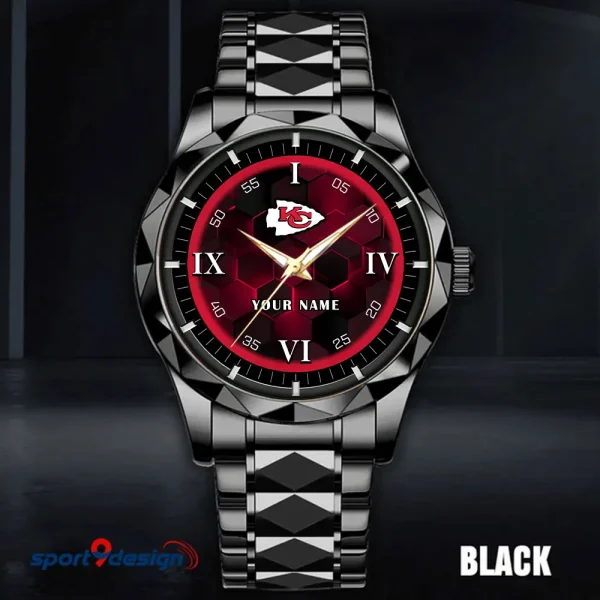 Kansas City Chiefs Luxury Diamond Men Wristwatch Trending 2025 SPTDMW113 - Image 4