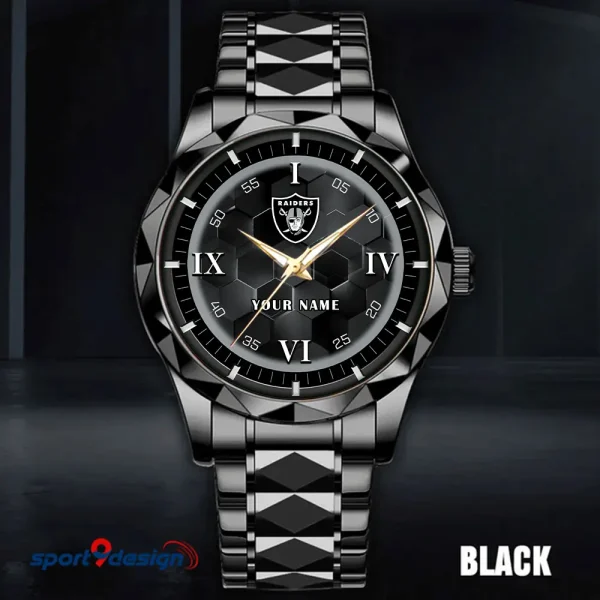 Las Vegas Raiders Luxury Diamond Men Wristwatch Trending 2025 SPTDMW114 - Image 2