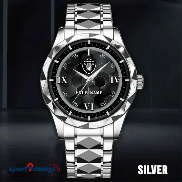 Las Vegas Raiders Luxury Diamond Men Wristwatch Trending 2025 SPTDMW114 - Image 3