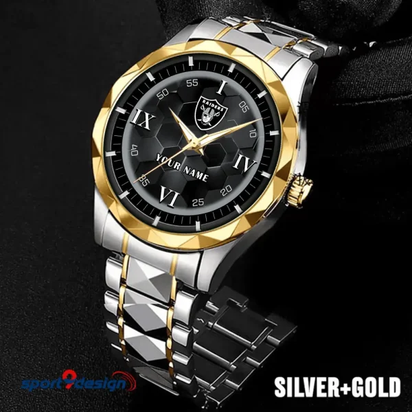 Las Vegas Raiders Luxury Diamond Men Wristwatch Trending 2025 SPTDMW114
