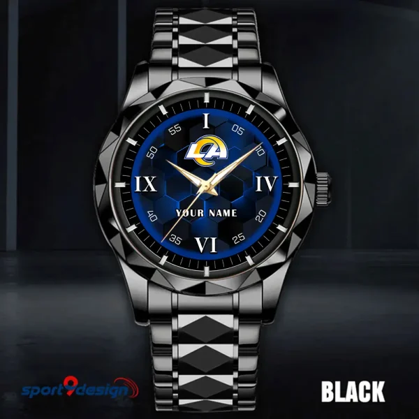Los Angeles Rams Luxury Diamond Men Wristwatch Trending 2025 SPTDMW116 - Image 2