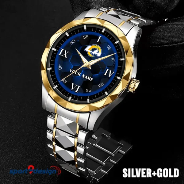 Los Angeles Rams Luxury Diamond Men Wristwatch Trending 2025 SPTDMW116