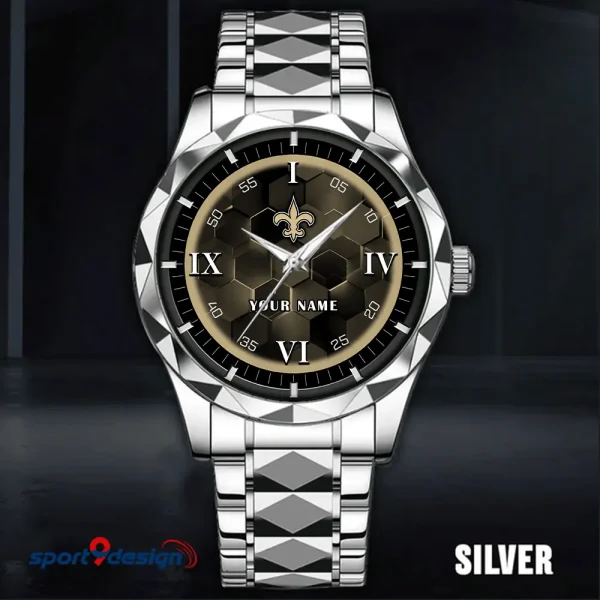 New Orleans Saints Luxury Diamond Men Wristwatch Trending 2025 SPTDMW120 - Image 5