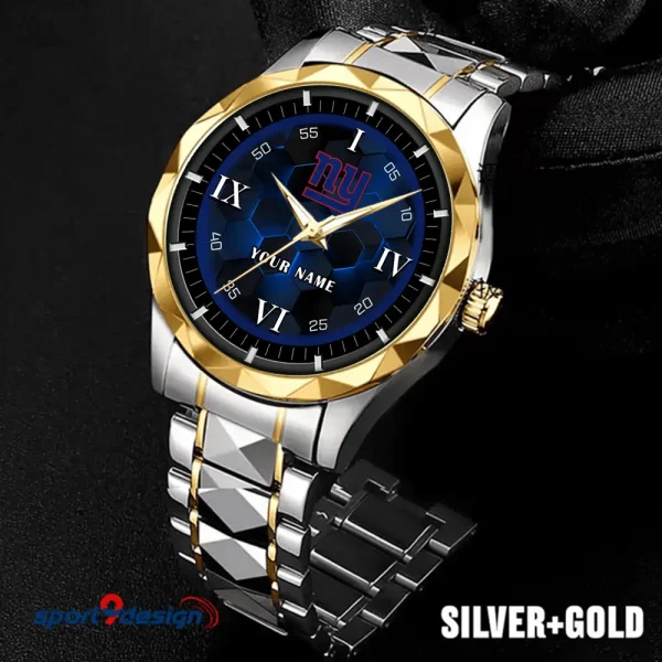 New York Giants Luxury Diamond Men Wristwatch Trending 2025 SPTDMW121