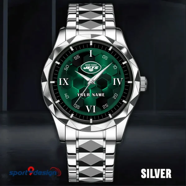 New York Jets Luxury Diamond Men Wristwatch Trending 2025 SPTDMW122 - Image 2
